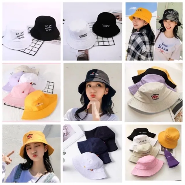 Sale！！ Bucket หมวกบักเก็ต มีหลายสไตล์และสี