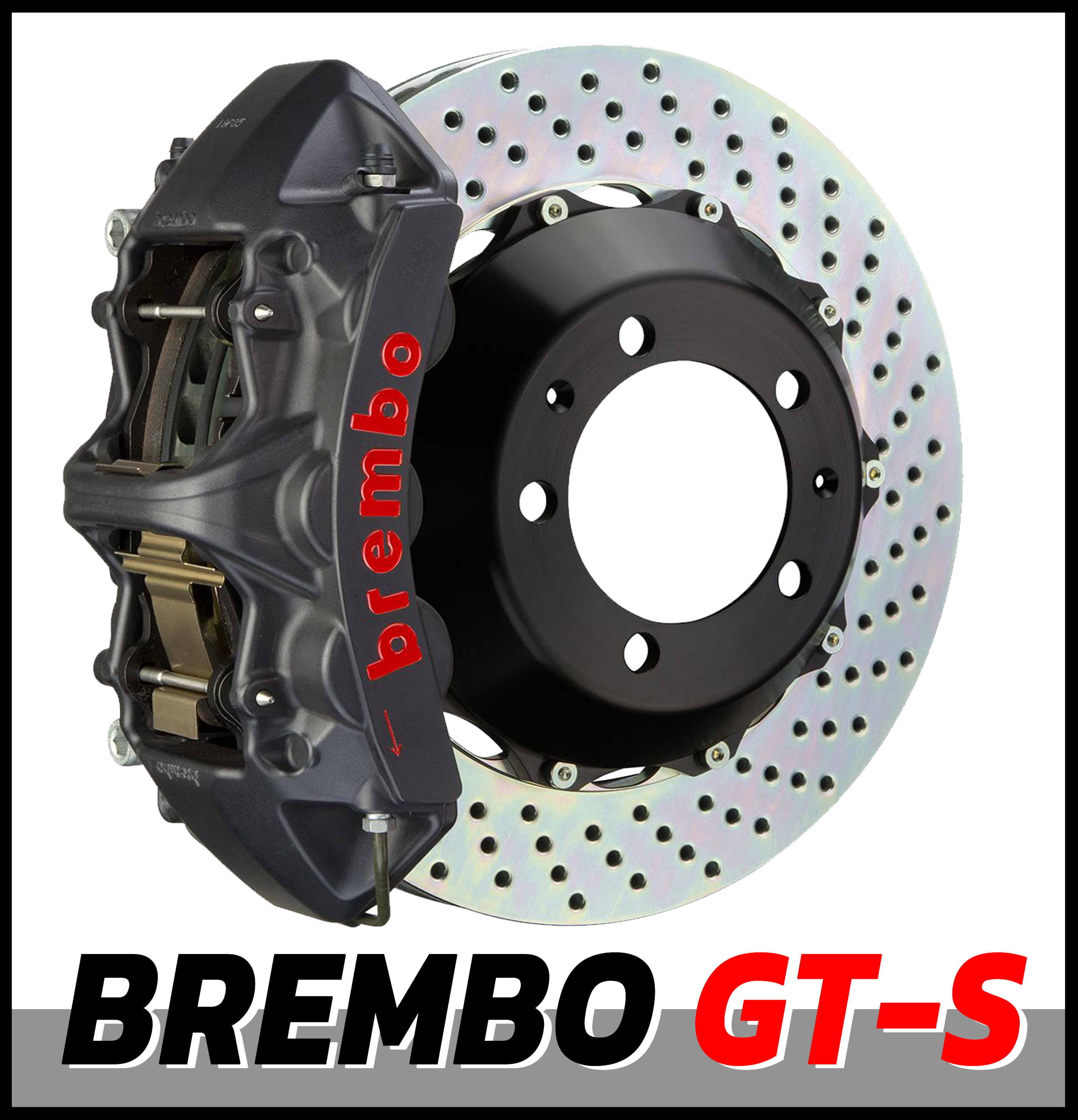 เบรค Brembo GTS 6Piston Discs Brake Lazada.co.th