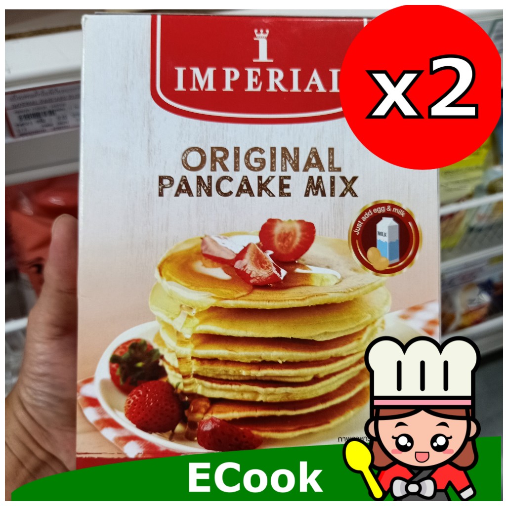 ecook แป้ง แพนเค้ก ดั่งเดิม ตรา imperial original pancake mix 800g