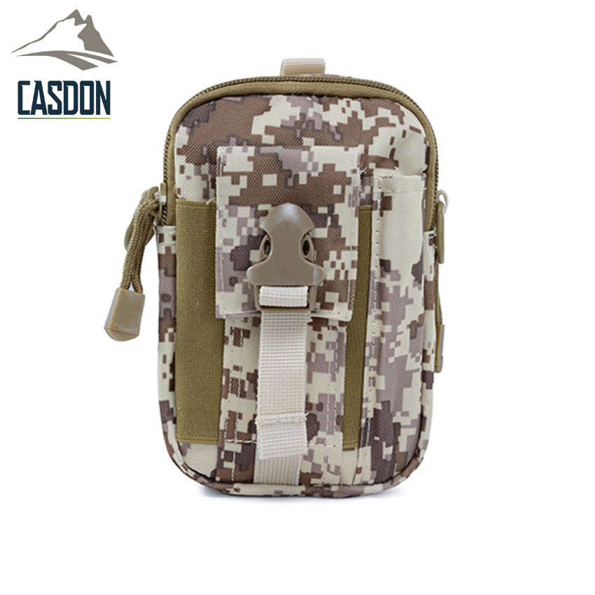 [ ใส่โค้ด CASD389 ] CASDON-กระเป๋าคาดเข็มขัด กระเป๋าใส่โทรศัพท์ กระเป๋าแฟชั่นผู้ชาย รุ่น LP-L091 (มีสายยาว)