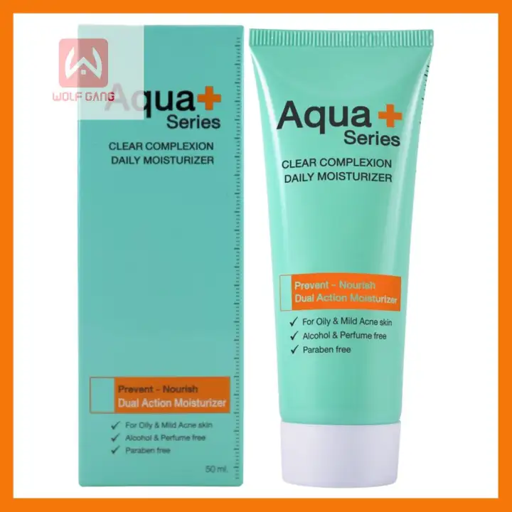 aqua  series clear complexion daily moisturizer