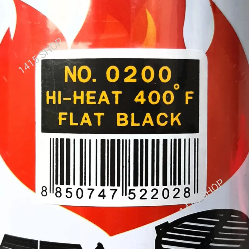 ภาพสินค้าสีสเปรย์ทนความร้อน "บอสนี่" ทนความร้อนได้1200 ํF (650 ํC)-400 ํF (204 ํC) สีดำด้าน / สีดำเงา / สีดำด้าน / สีดำเงา จากร้าน 1415.shop บน Lazada ภาพที่ 4