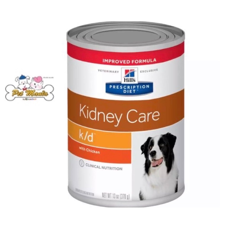 Hill's Prescription Diet k/d Canine อาหารเปียกสุนัข รักษาโรคไตกระป๋อง 370กรัม