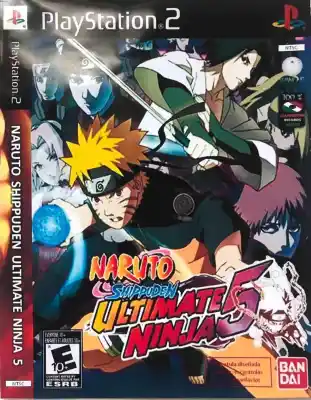 แผ่นเกมส์ PS2 Naruto Shippuden Ultimate Ninja 5