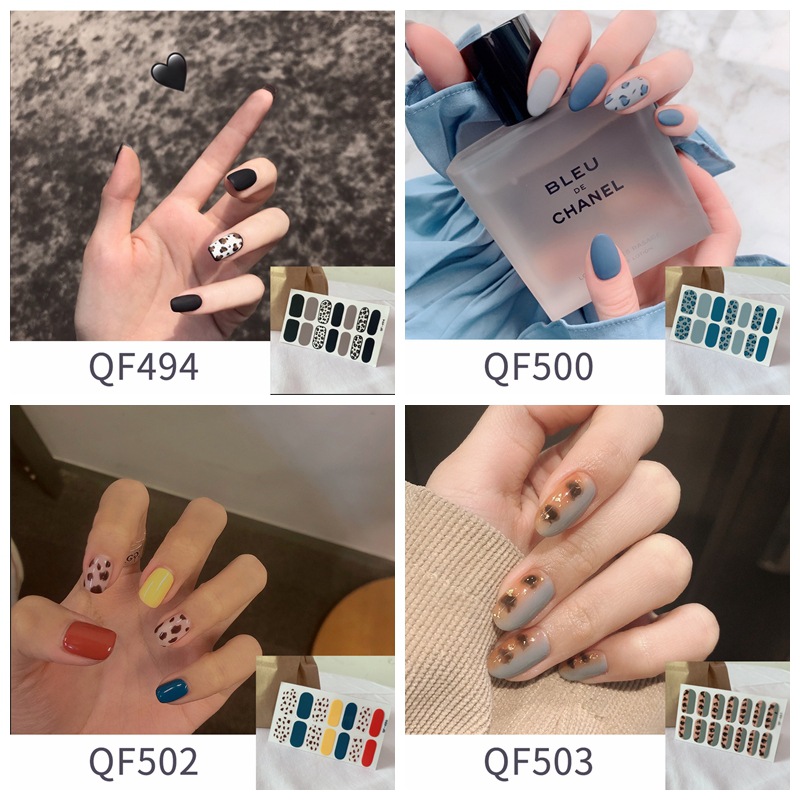 Nhãn Dán Làm Móng Báo Dán Móng Tay Móng Dán Móng Tay Dán Dán Mong Tay Miếng Dán Móng Tay Sticker Dán Móng Tay