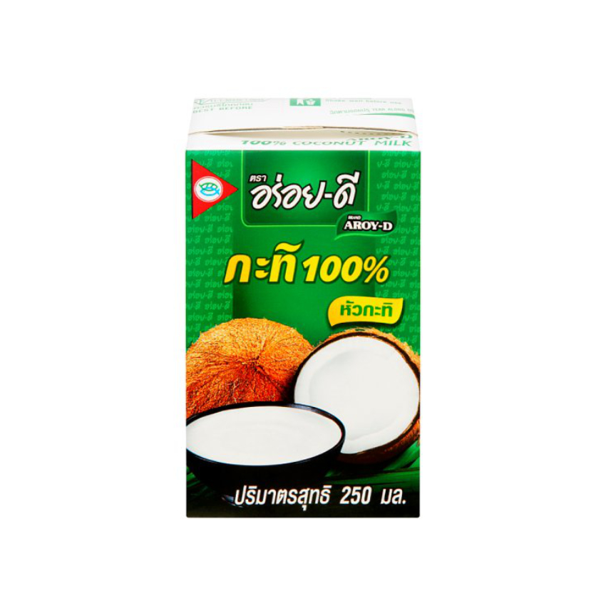 AROY-D UHT 100% COCONUT MILK 250 ML.