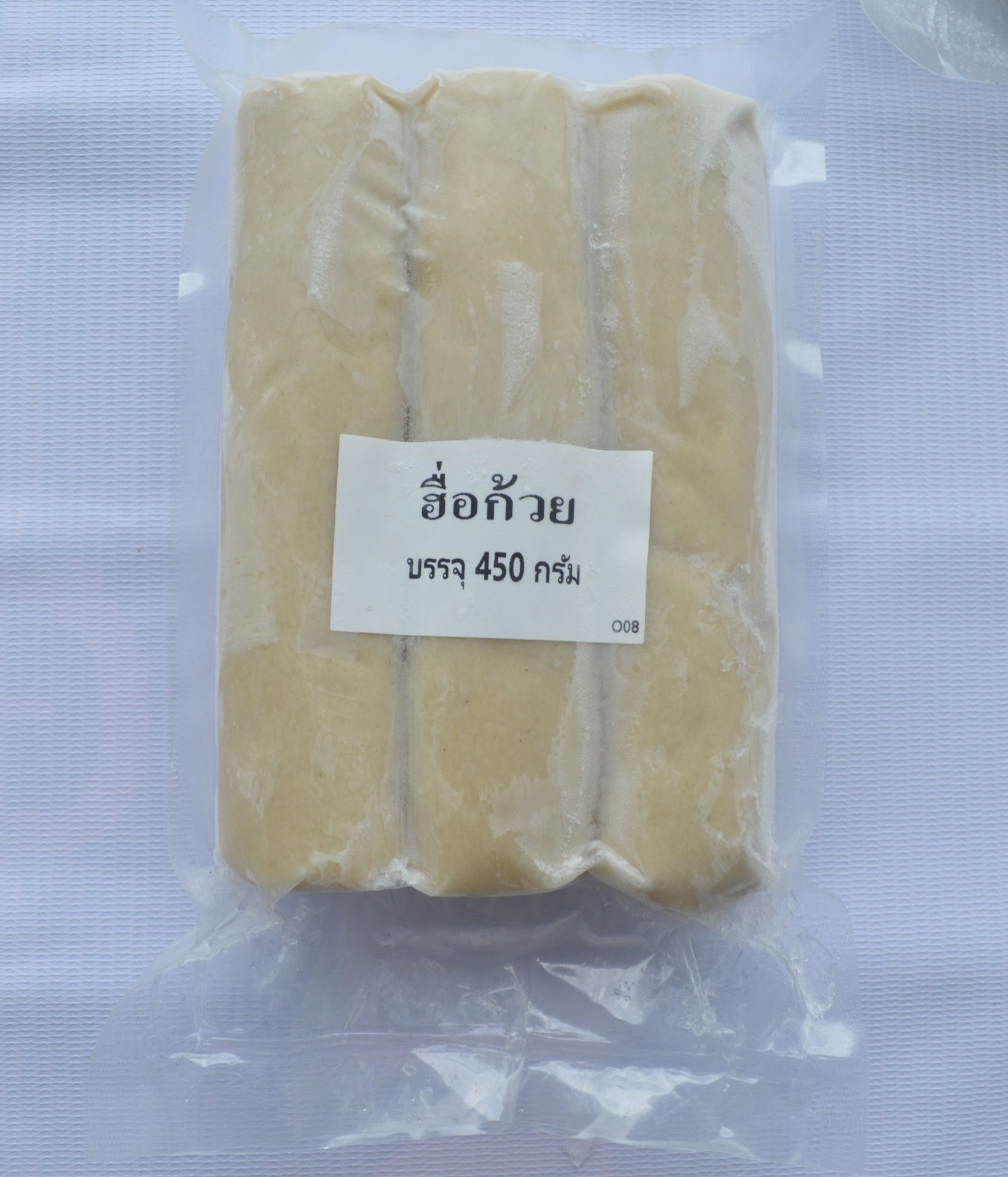 TFOOD พร้อมส่ง ฮื่อก้วยปลากะพงแช่แข็ง(ปลาเส้น)  450 กรัม