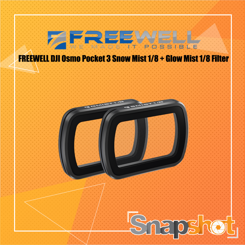 DJI Osmo Pocket 3 Snow Mist 1/4 Filter for Soft Shots