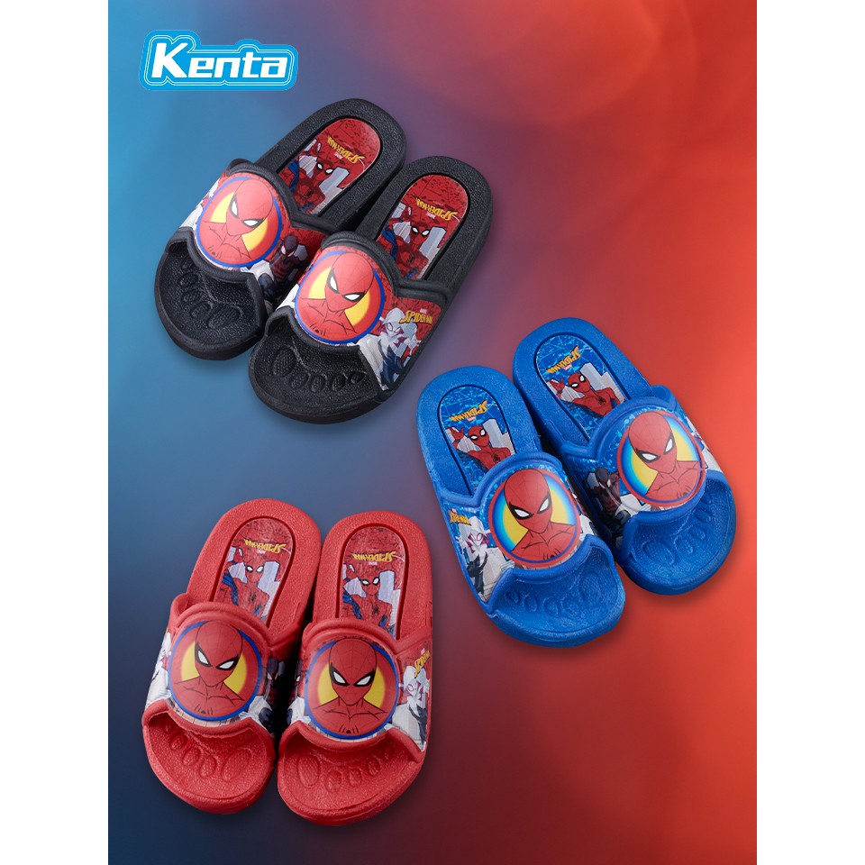 Kenta รองเท้าแตะสำหรับเด็ก รองเท้าแตะลายสไปเดอร์แมนSpider Man Kids' Sandals