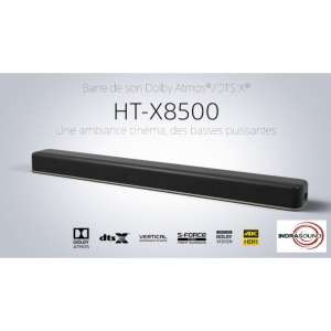 ขาย SONY Soundbar รุ่น HT-X8500  เดี่ยว 2.1ch Dolby Atmos?/DTS:X? พร้อมซับวูฟเฟอร์ในตัว