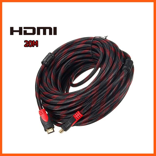 ลดราคา สาย Cable DP HDMI M/M สายถักแดง 20 M #ค้นหาสินค้าเพิ่ม สายสัญญาณ HDMI Ethernet LAN Network Gaming Keyboard HDMI Splitter Swithcher เครื่องมือไฟฟ้าและเครื่องมือช่าง คอมพิวเตอร์และแล็ปท็อป