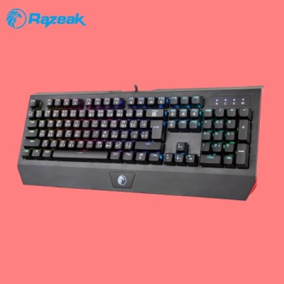 คีย์บอร์ดแมคคานิคอล Razeak RK X29 บลู สวิตช์ ทำงาน เล่นเกม คอมพิวเตอร์ โน๊ตบุ๊ค เรซีค mechanical keyboard คีย์บอร์ดแมคคานิคอล Razeak RK X29 บลู สวิตช์ ทำงาน เล่นเกม คอมพิวเตอร์ โน๊ตบุ๊ค เรซีค mechanical keyboard