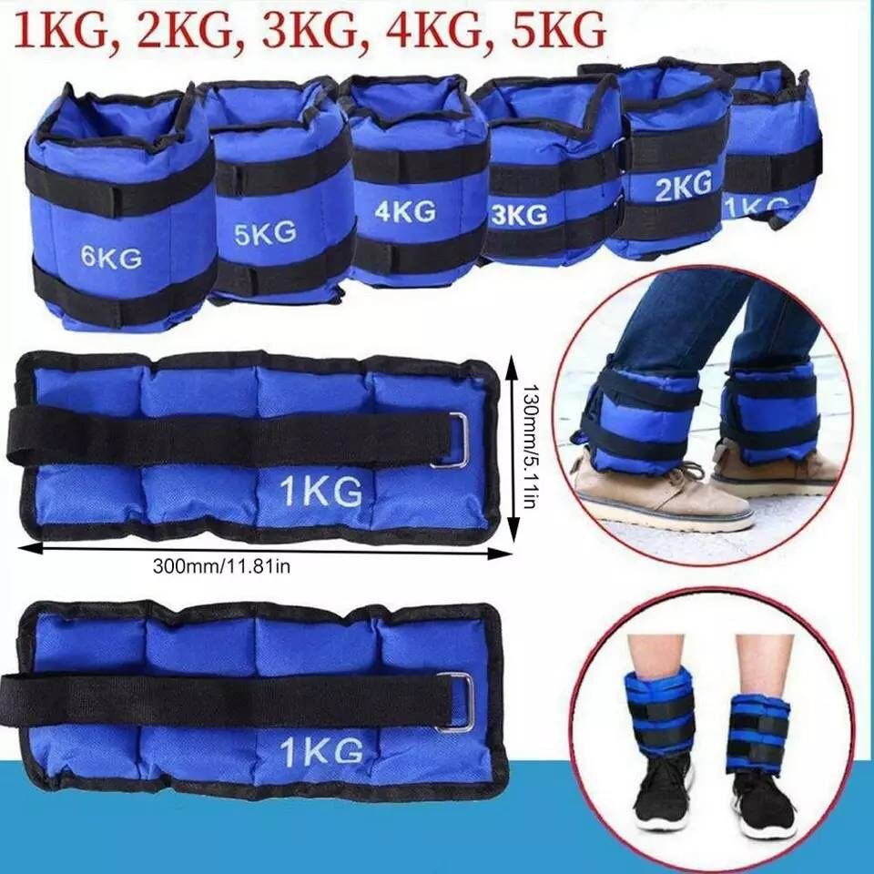 ์N-Shop สินค้าดี ถุงทรายถ่วงน้ำหนัก Ankle Weight Sandbag ส่งจากไทย