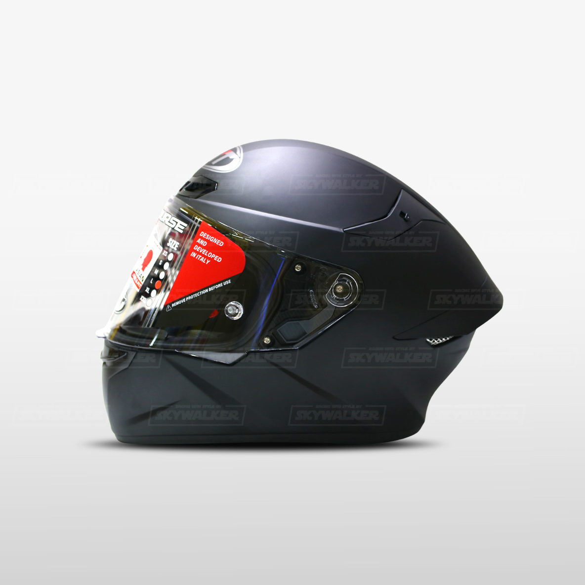 หมวกกันน็อค KYT รุ่น TT-COURSE PLIAN BLACK (MATTE) | Lazada.co.th