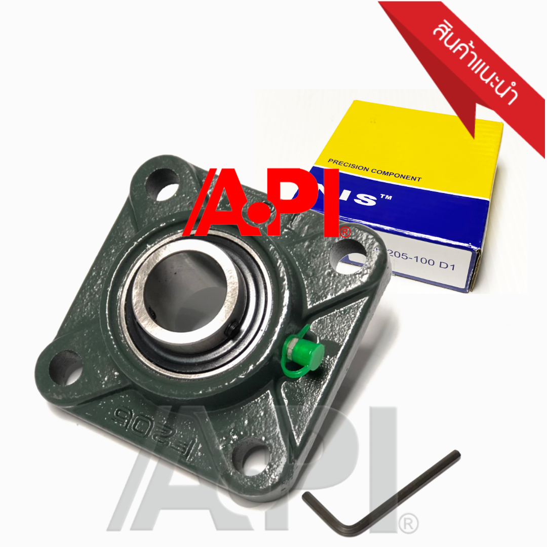 API & NB UCF 211-32  ลูกปืนตุ๊กตา Pillow Block ตลับลูกปืนตุ๊กตา.เพลา 2 นิ้ว ( 2 นิ้ว , 50.80 มม ) BEARING UCF211-32 เพลานิ้ว