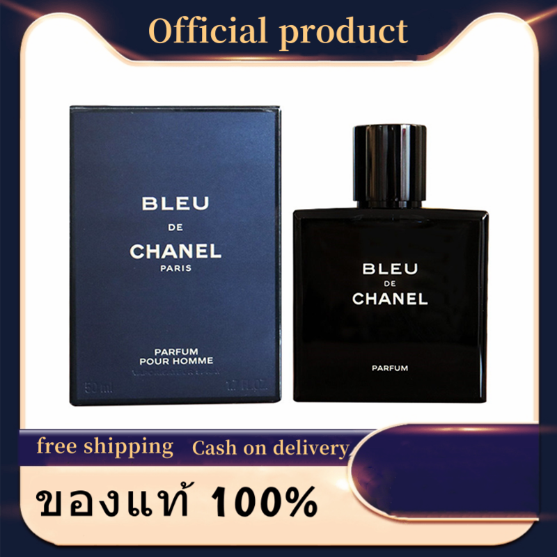 [ของแท้ 100%] [สต็อกไทย] [จัดส่งฟรี]น้ำหอม น้ำหอมผู้ชาย Men's Fragrance 100ml กลิ่นหอมฉุน น้ำหอมชาแนลของแ ของแท้ น้ำหอม Chanel Bleu Eau De parfum （EDP）Spray[เก็บเงินปลายทาง] [จัดส่งทั่วไทย]