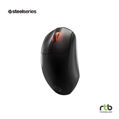 SteelSeries เม้าส์เกมส์มิ่ง ไร้สาย RGB รุ่น Prime Wireless - Black
