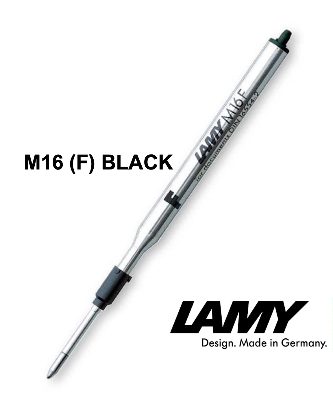 Ricambio Lamy M16 F – Refill Gigante Per Penna A Sfera, Colore Nero, Punta Fine - 5