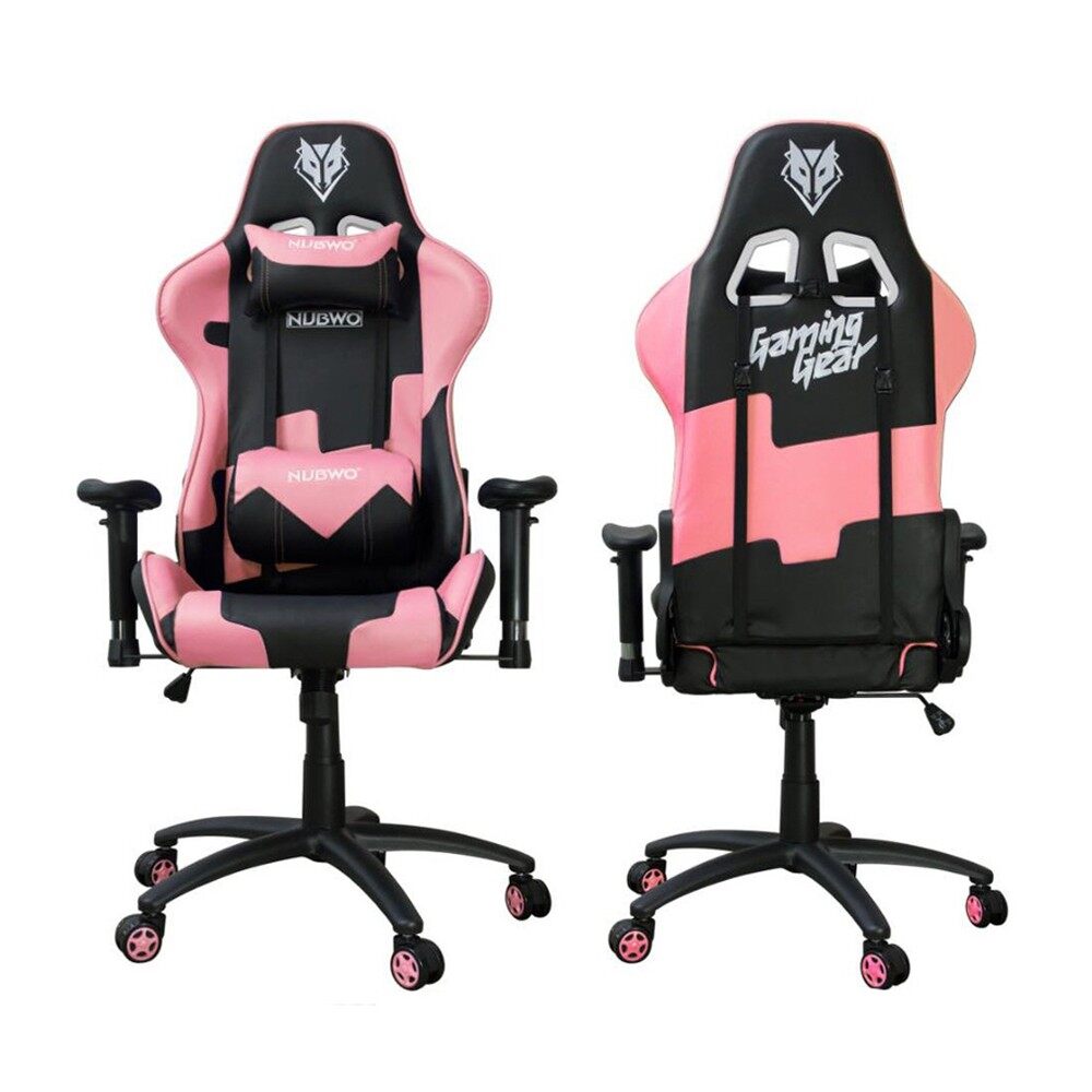 ราคาถูก Ch-011 เก้าอี้เกมมิ่ง Gaming Chair - สีดำชมพู เก้าอี้  เก้าอี้เกมมิ่ง เก้าอี้เกมมิ่ง Gaming - Red 1 - Thaipick