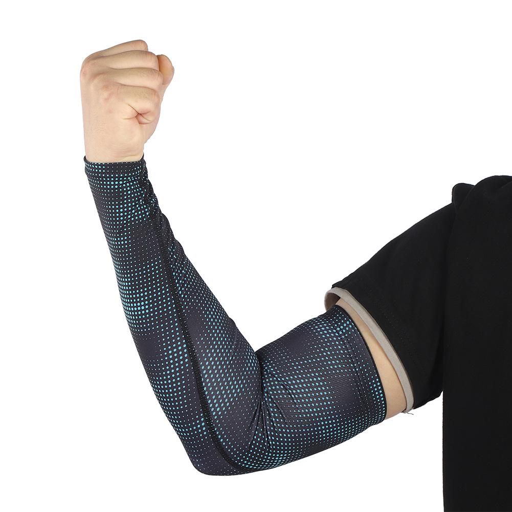 【ราคาถูกสุด】Sun Protection Cooling Arm Sleeves, Lengthen Breathable Arm ...