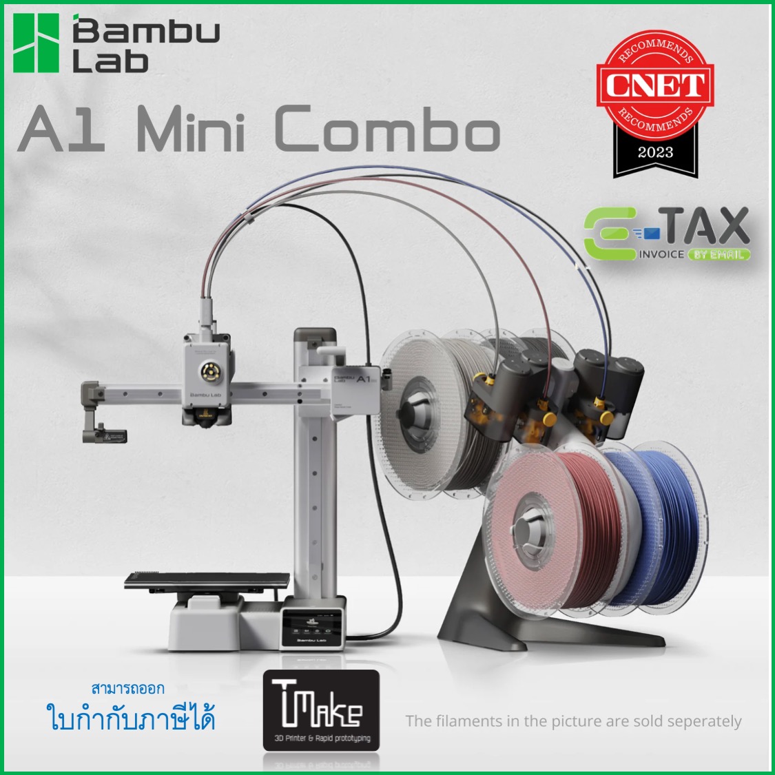 Bambu Lab A1 Mini Combo 3D Printer (+++) | Lazada Thailand