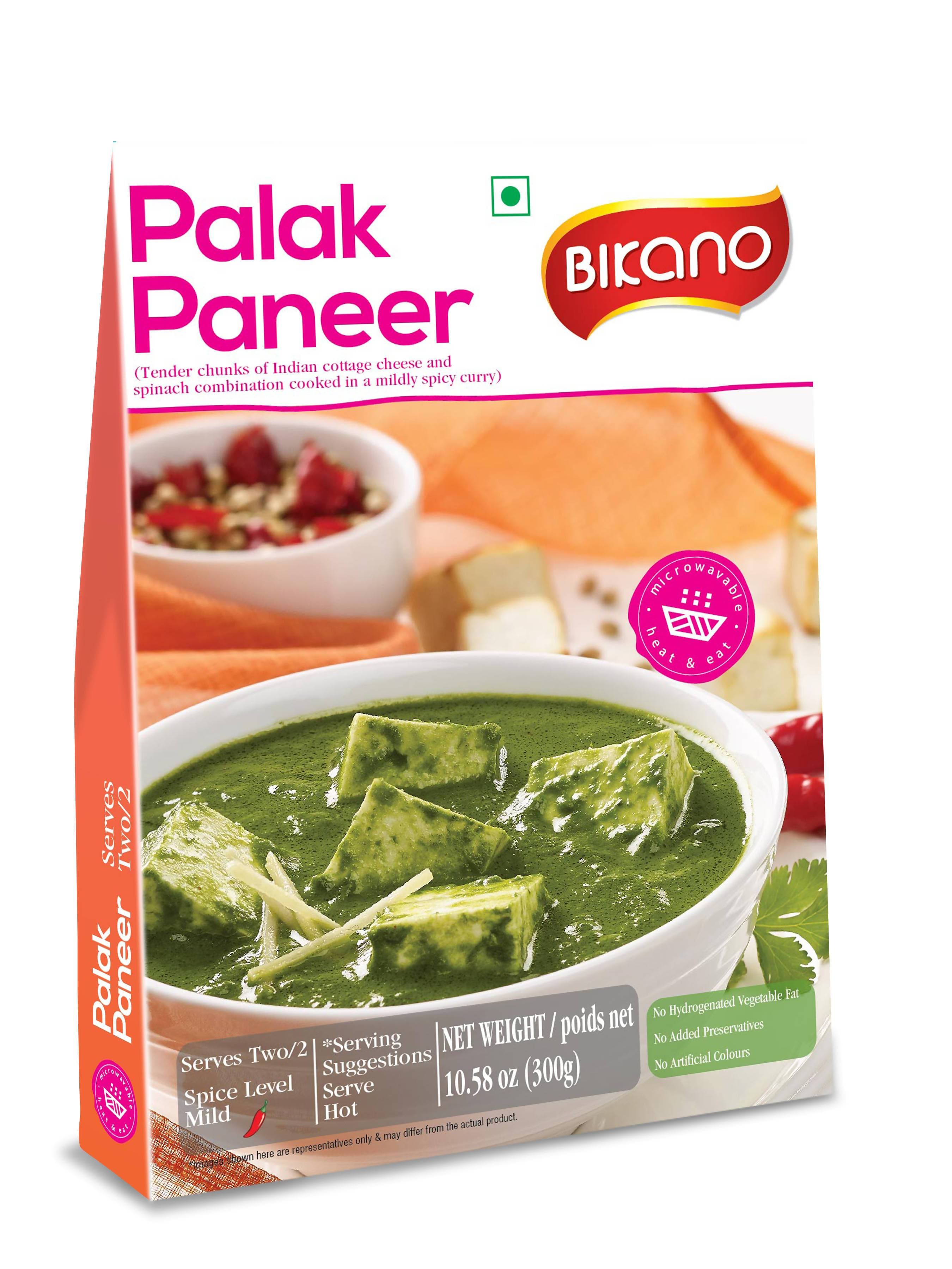 Bikano Ready To Eat Palak Paneer 300g Justunlock ThaiPick Bikano Ready To Eat Palak Paneer 300g Justunlock ThaiPick