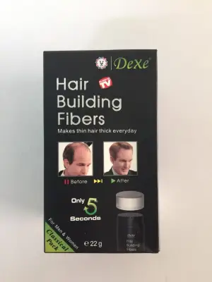 [Black] Dexe Hair Buiding Fiber 22 GRAM