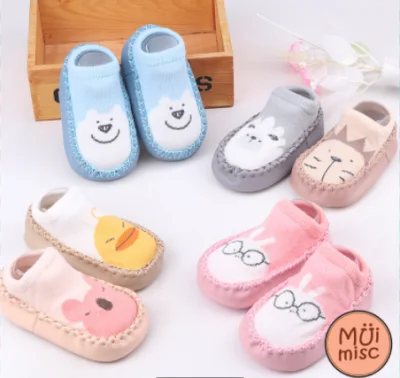 MUIMISC Infant Baby Warm Socks Non-Slip Toddler Girl Boy Floor Home Shoes Socks Cotton Knitting Soft Soles Baby Walking Foot Socks