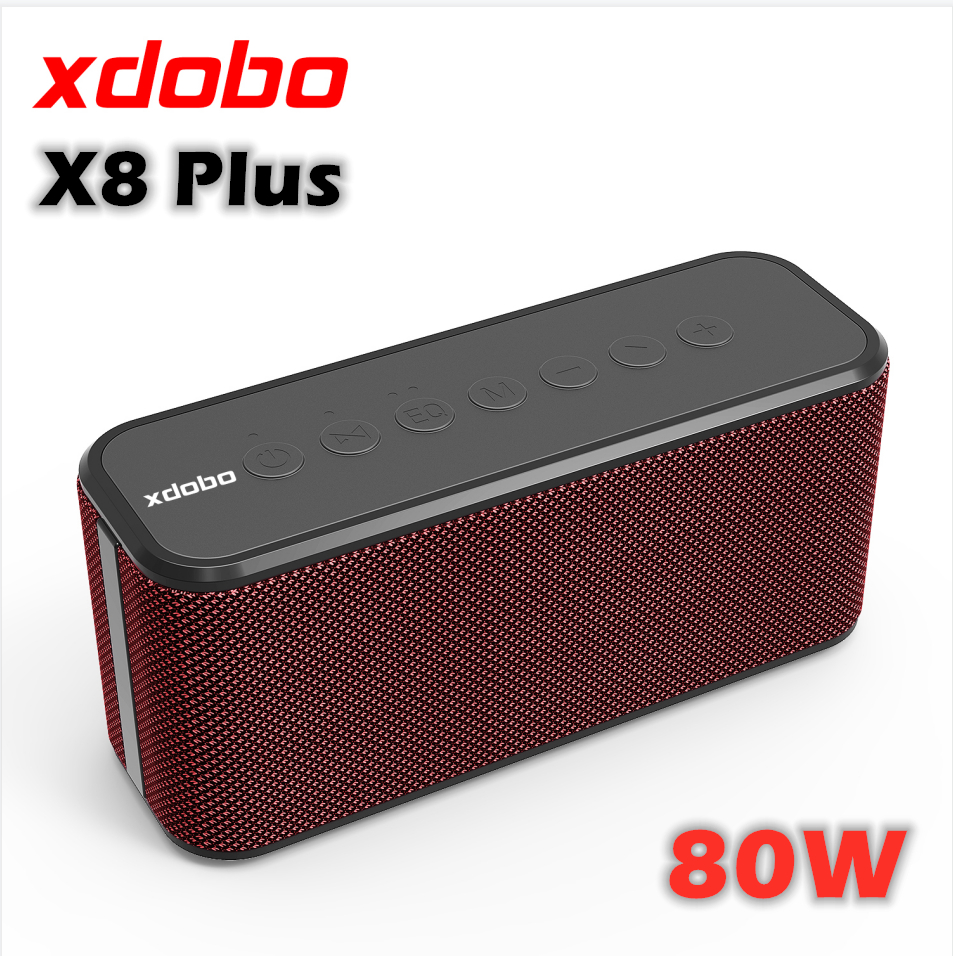 xdobo X8 Plus 80W Portable Wireless Bluetooth Speaker TWS Subwoofer and ...