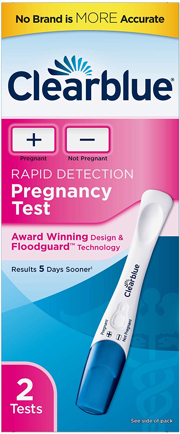 Clearblue Plus Pregnancy Test(5 Days Sooner), 2 Counts Exp.02/2023