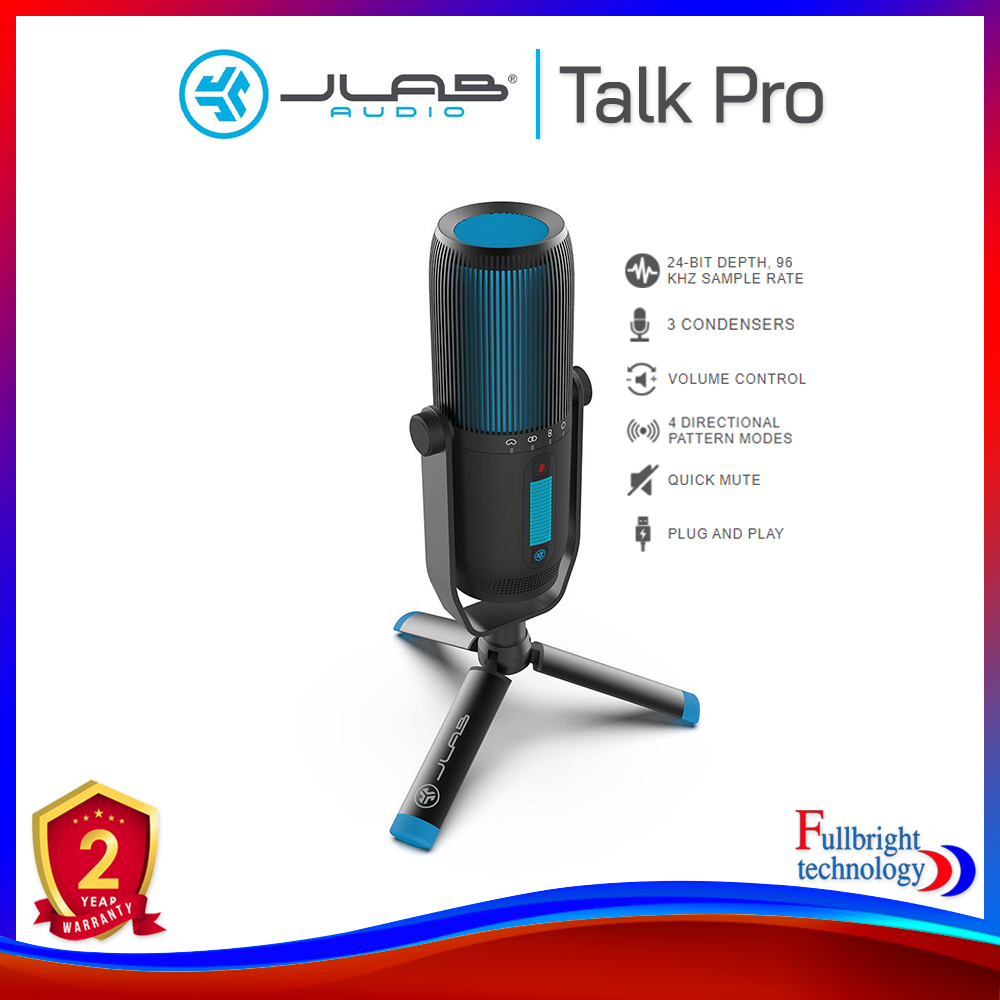 JLab Talk Pro USB Microphone ไมโครโฟน Live Streaming ระดับ Professional