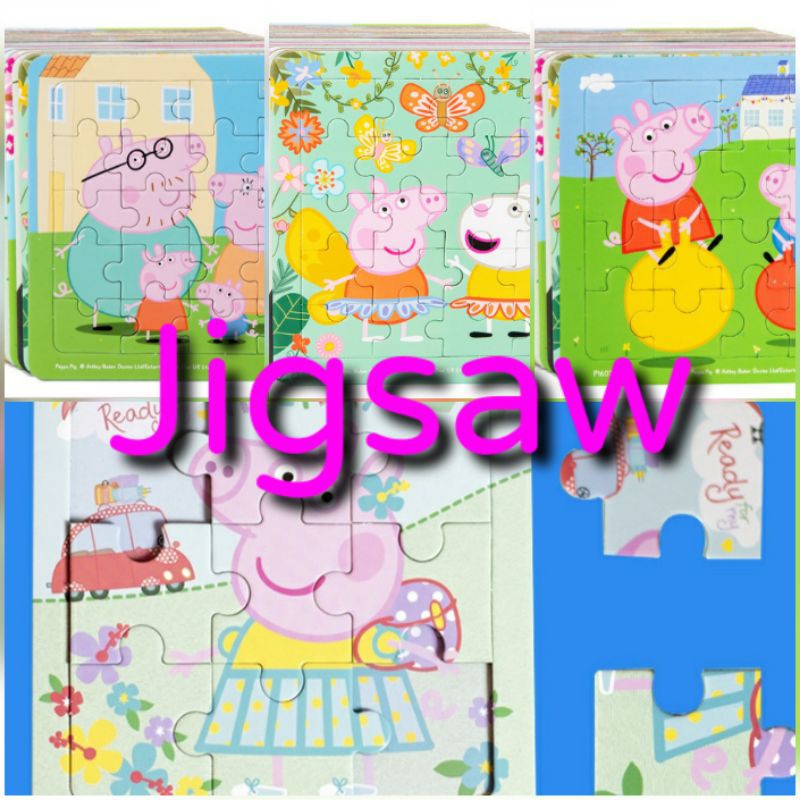 พร้อมส่งค่ะ Jigsaw Peppa pig