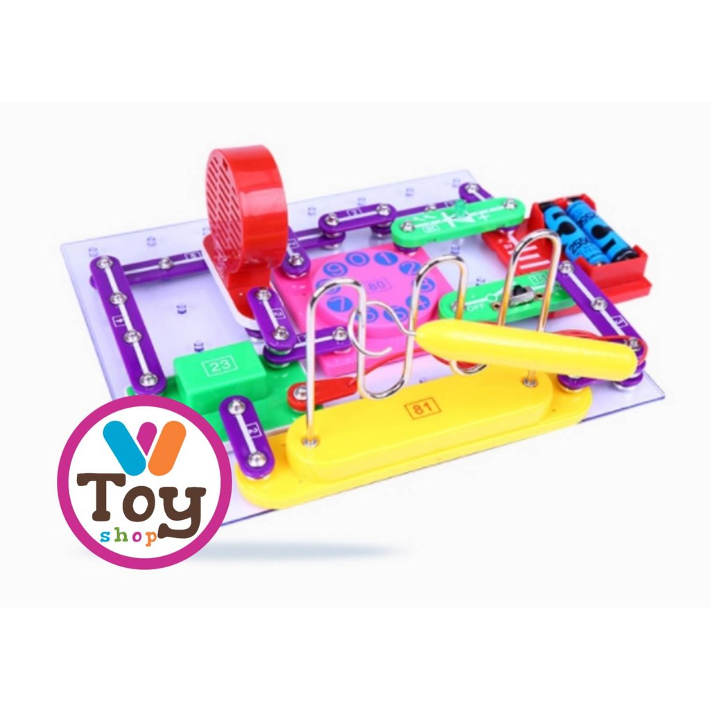 Ec Block Kit ของเล่นเด็กเสริมพัฒนาการ Electronic Blocks Kit บล็อก วงจรไฟฟ้า เพื่อการ ...
