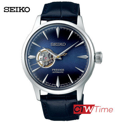 ดูภาพ ส่งฟรี !! SEIKO Presage Cocktail Time Blue Moon Open Heart นาฬิกาข้อมือผู้ชาย สายหนังรุ่น SSA405J1 (ราคาพิเศษทักแชท) <br/>เพิ่มเติม ส่งฟรี !! SEIKO Presage Cocktail Time Blue Moon Open Heart นาฬิกาข้อมือผู้ชาย สายหนังรุ่น SSA405J1 (ราคาพิเศษทักแชท)