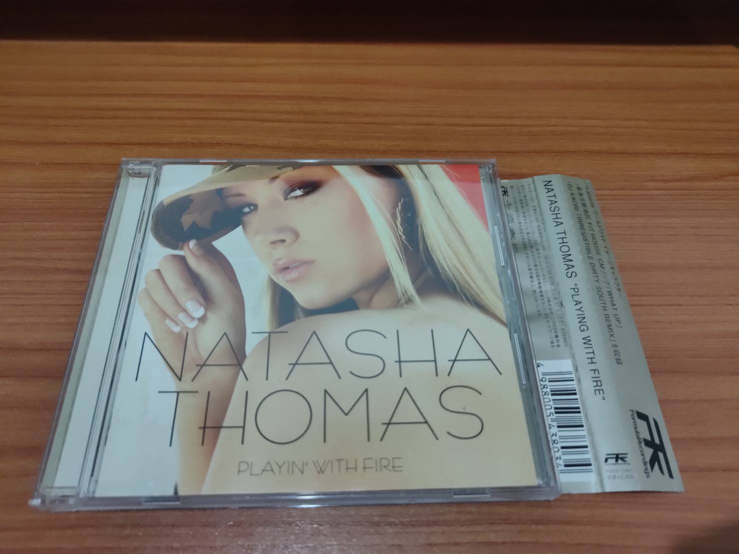 CD.MUSIC ซีดีเพลง เพลงสากล NATASHA THOMAS PIAYIN WITH FIRE