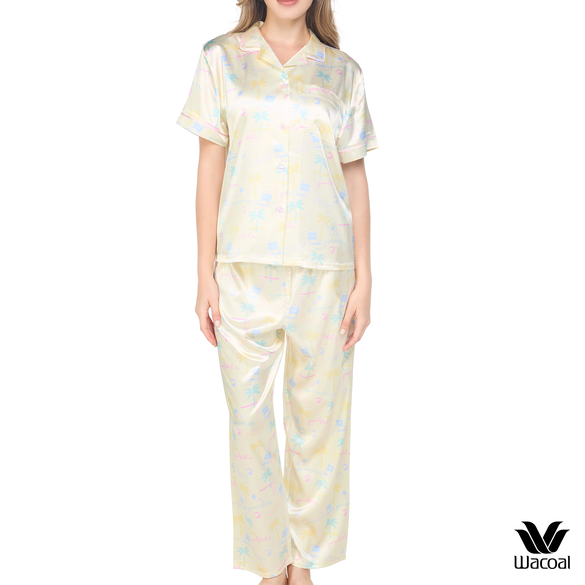 Wacoal Sleeping Wear 上下セット 40ydx552.jpg