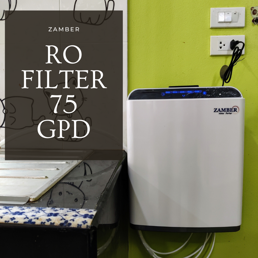 เครื่องกรองน้ำระบบ RO 75GPD [ZAMBER]