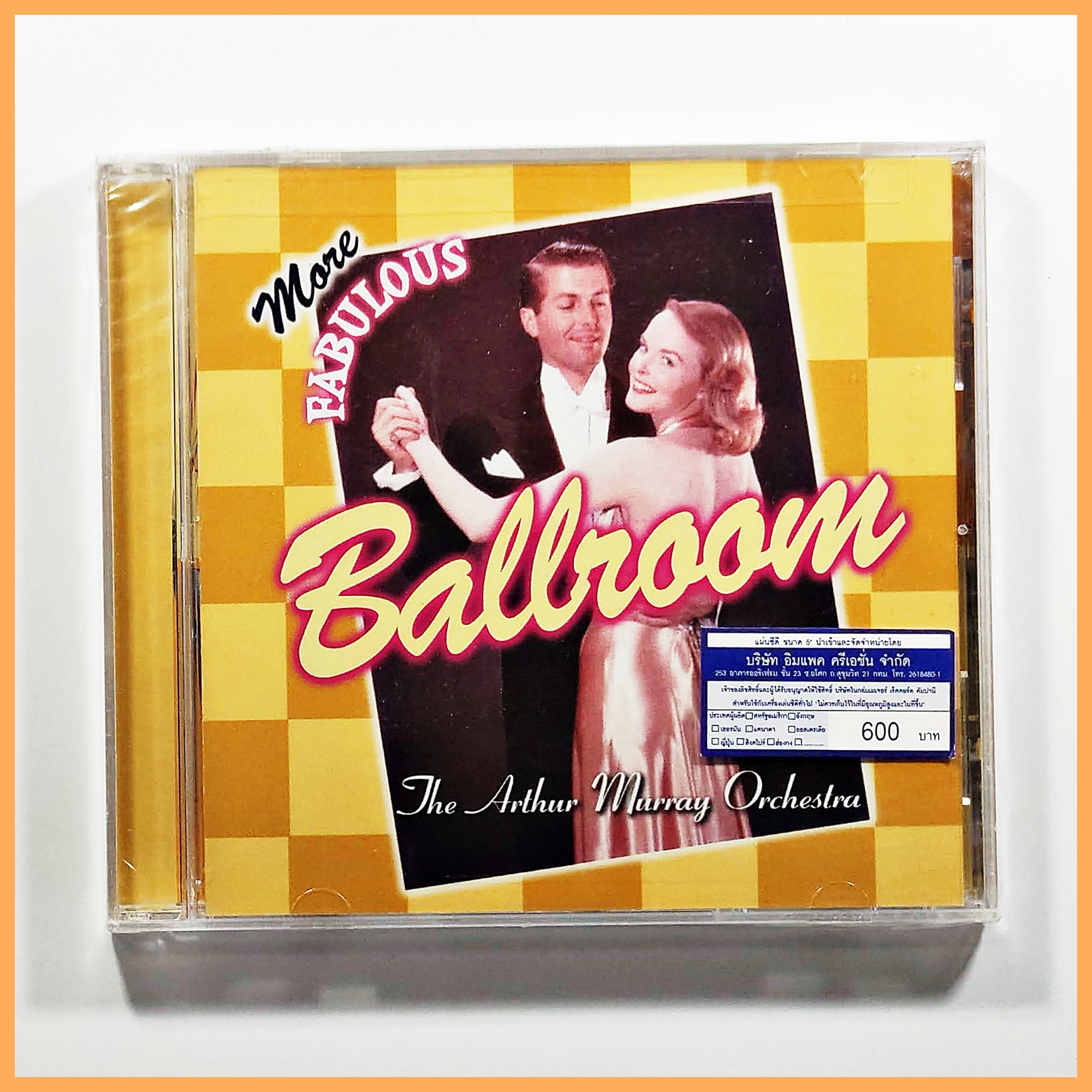 CD เพลง The Arthur Murray Orchestra - More Fabulous Ballroom (CD, Compilation) (แผ่นใหม่)