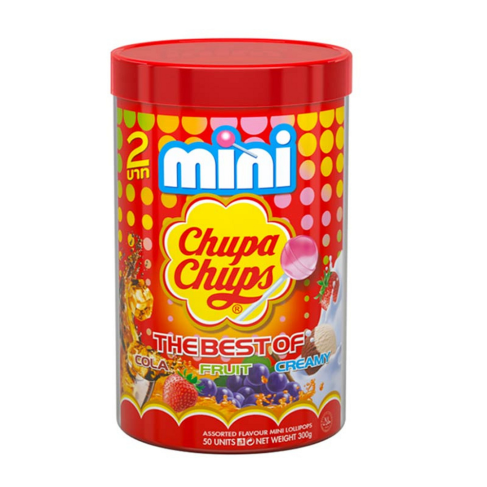 Mini Chupa Chups The Best Of จูปาจุ๊ปส์ มินิ เดอะเบสท์ออฟ อมยิ้มรวมรส ...