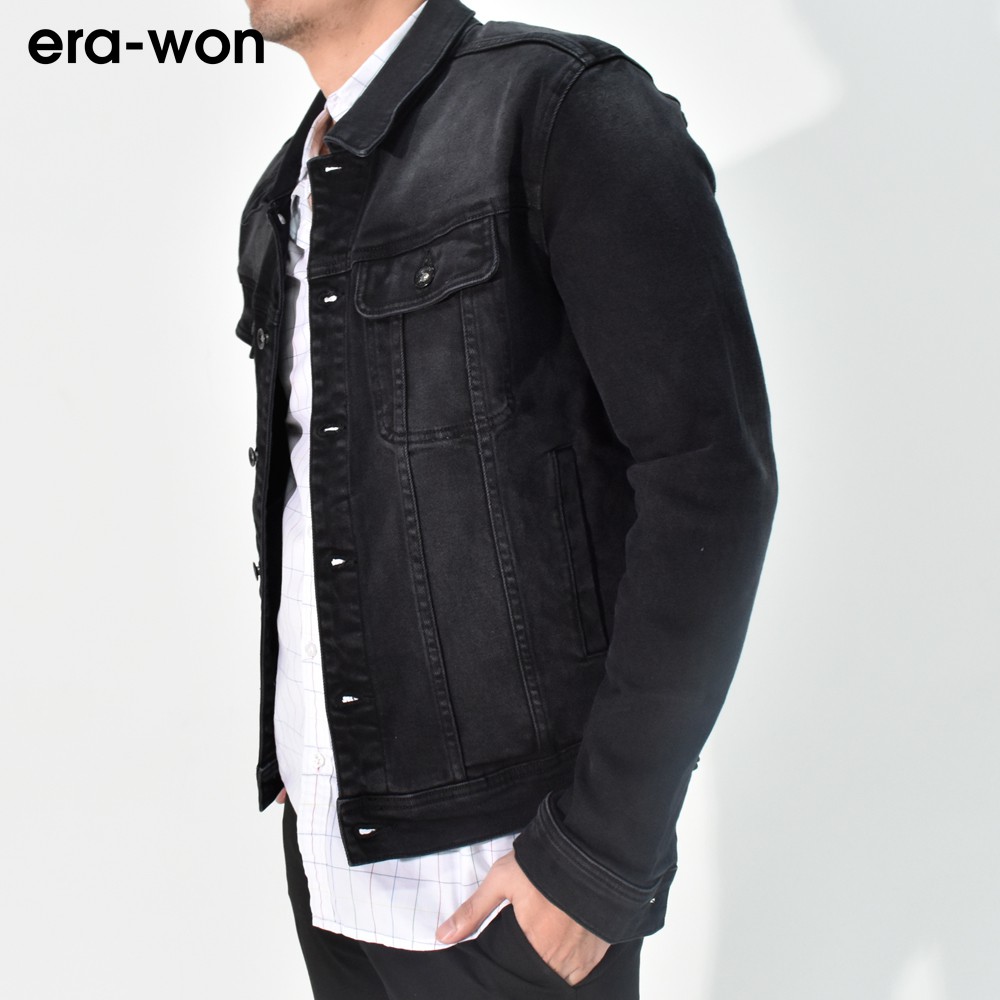 era-won เสื้อแจ็คเก็ต Jacket สี Crashing Black