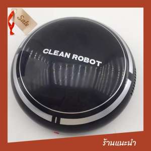 หุ่นยนต์ดูดฝุ่น เครื่องดูดฝุ่น Smart Sweeping Robot Vacuum Cleaner มินิอัจฉริยะอัตโนมัติไฟฟ้ารอบหุ่นยนต์สูญญากาศที่มีความสะอาดสีดำ-Black โปรโมชั่น ราคาถูก