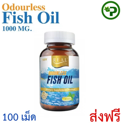 Real Elixir Odourless Fish Oil 100cap