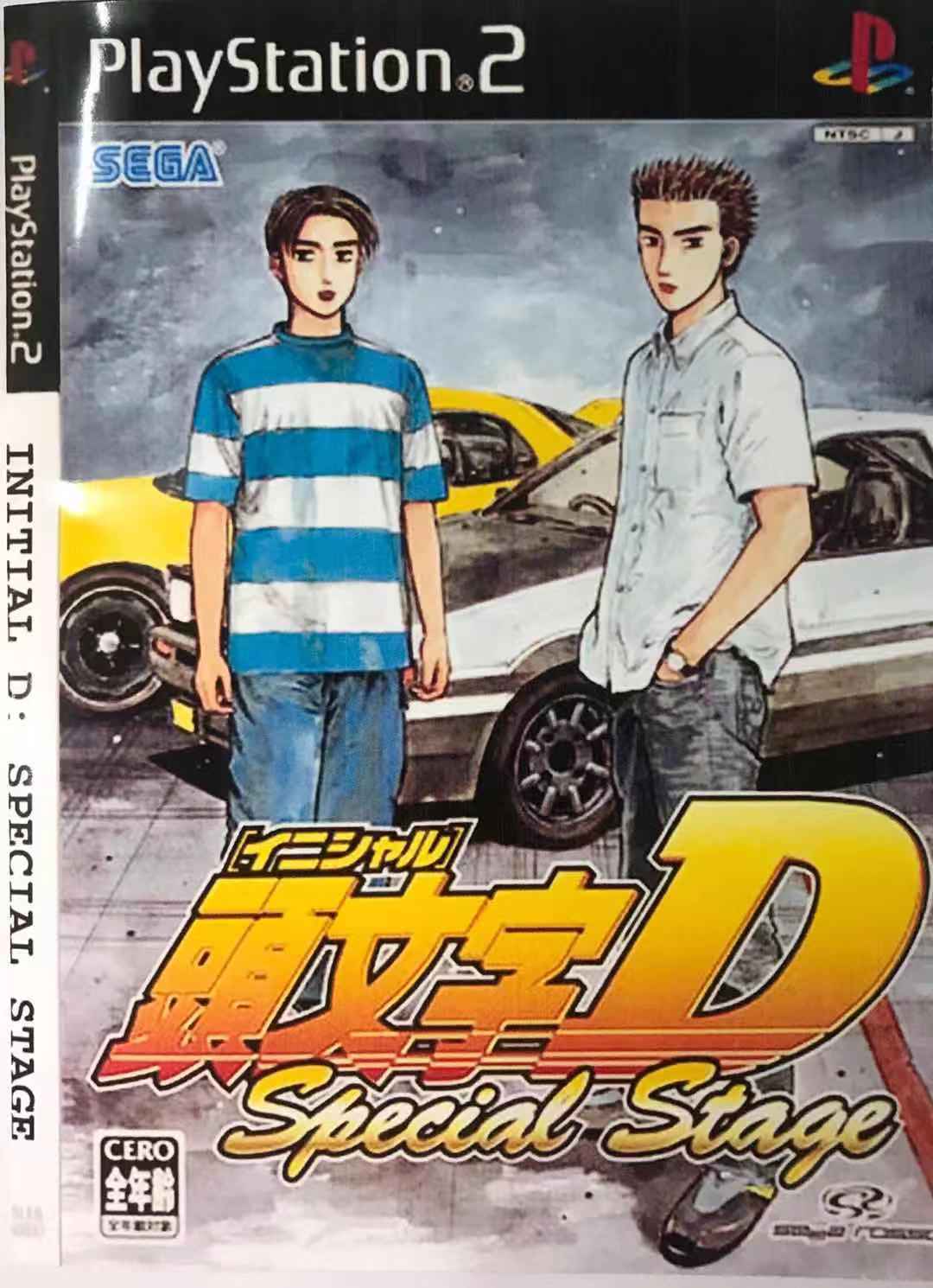 แผ่นเกมส์ PS2 Initial D Special Stage