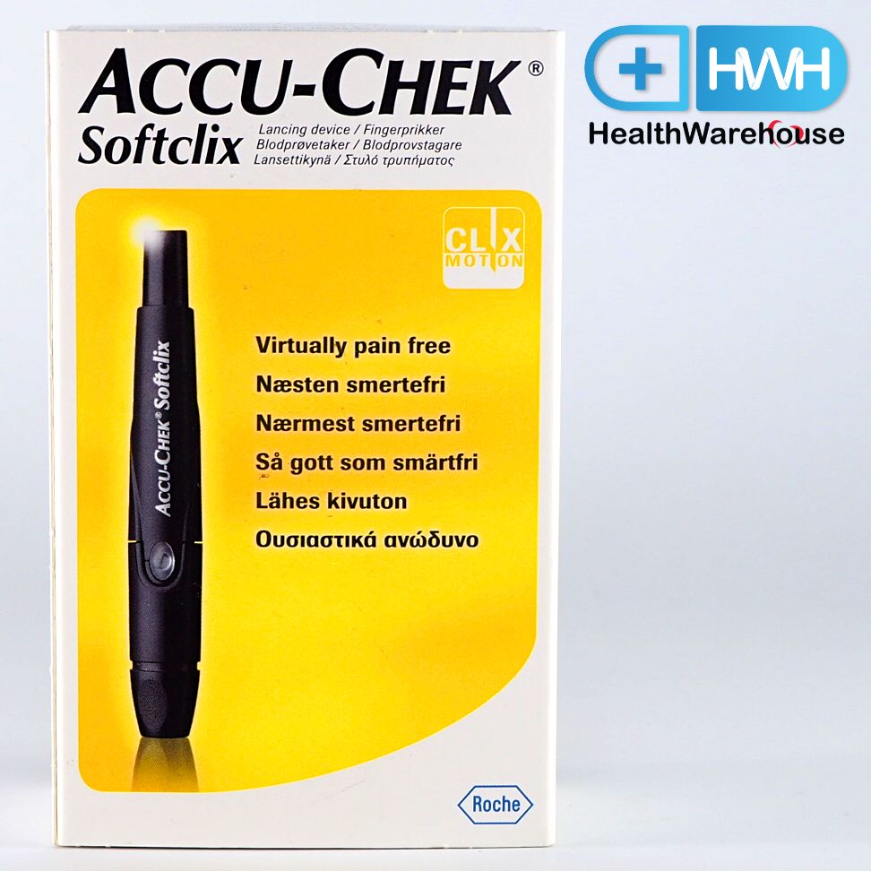 โปรสุดคุ้ม+++ Accu-Chek SoftClix Pen Accu Chek ปากกาเจาะเลือดปลายนิ้ว ...