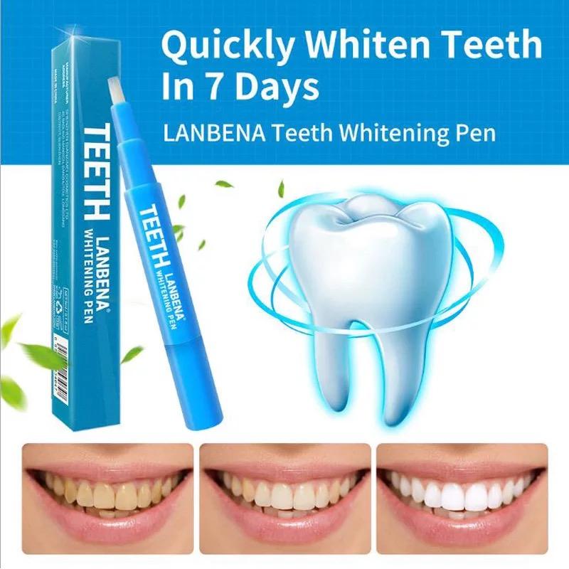 ราคา LANBENA ปากกาฟอกฟันขาวแก้ฟันเหลือง เจลฟอกฟันขาว เจลฟอกสีฟัน Teeth