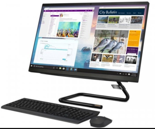 AIO Lenovo IdeaCentre AIO3 22IMB05 (F0EV007FTA) จอ 21.5 มาพร้อมซีพียู Intel Core i3-10100T ความเร็ว 3.0GHz Free Keyboard+Mouse พรอมใช้งาน