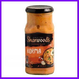 ของดีคุ้มค่า Sharwood's Korma Sauce 420g บริการเก็บเงินปลายทาง