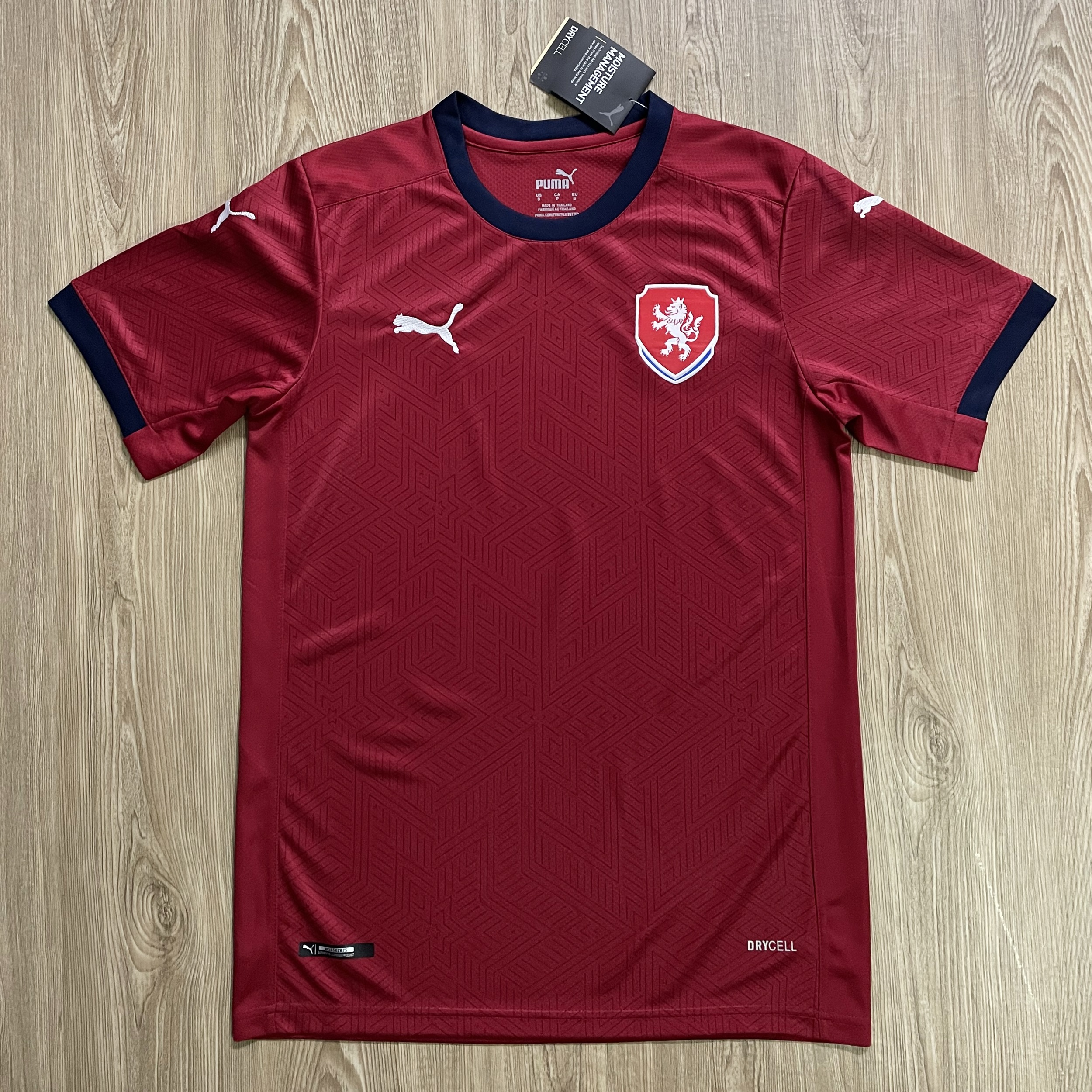 เสื้อบอล ทีม Czechia เสื้อฟุตบอลชาย เสื้อกีฬาชาย ฤดูกาล2021-2022 เกรด AAA