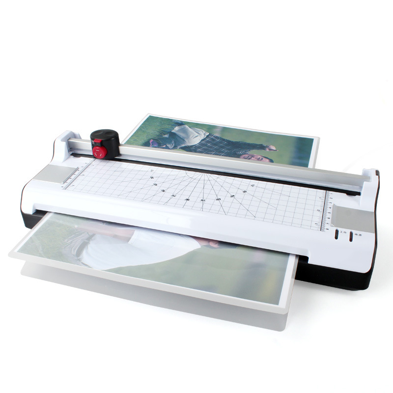 YE381 Laminator A3 A4 เครื่องเคลือบบัตรมัลติฟังก์ชั่น 6in1 Photo