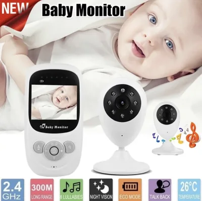 ส่งจากไทย กล้อง SP880 Wireless Baby Monitor Wifi กล้อง 2.4 นิ้ว LCD Digital Baby Sleeping Monitor กล้อง Night Vision